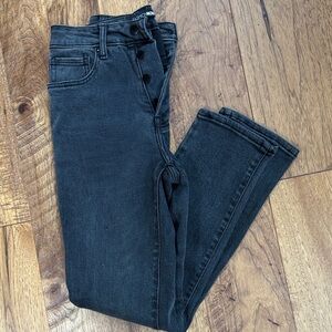 Fashion Nova Black High-Rise Denim Jeans